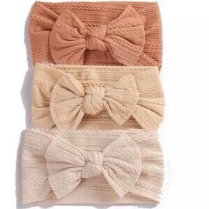 New baby, toddler girl 3 piece headbands